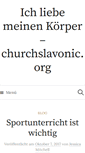 Mobile Screenshot of churchslavonic.org